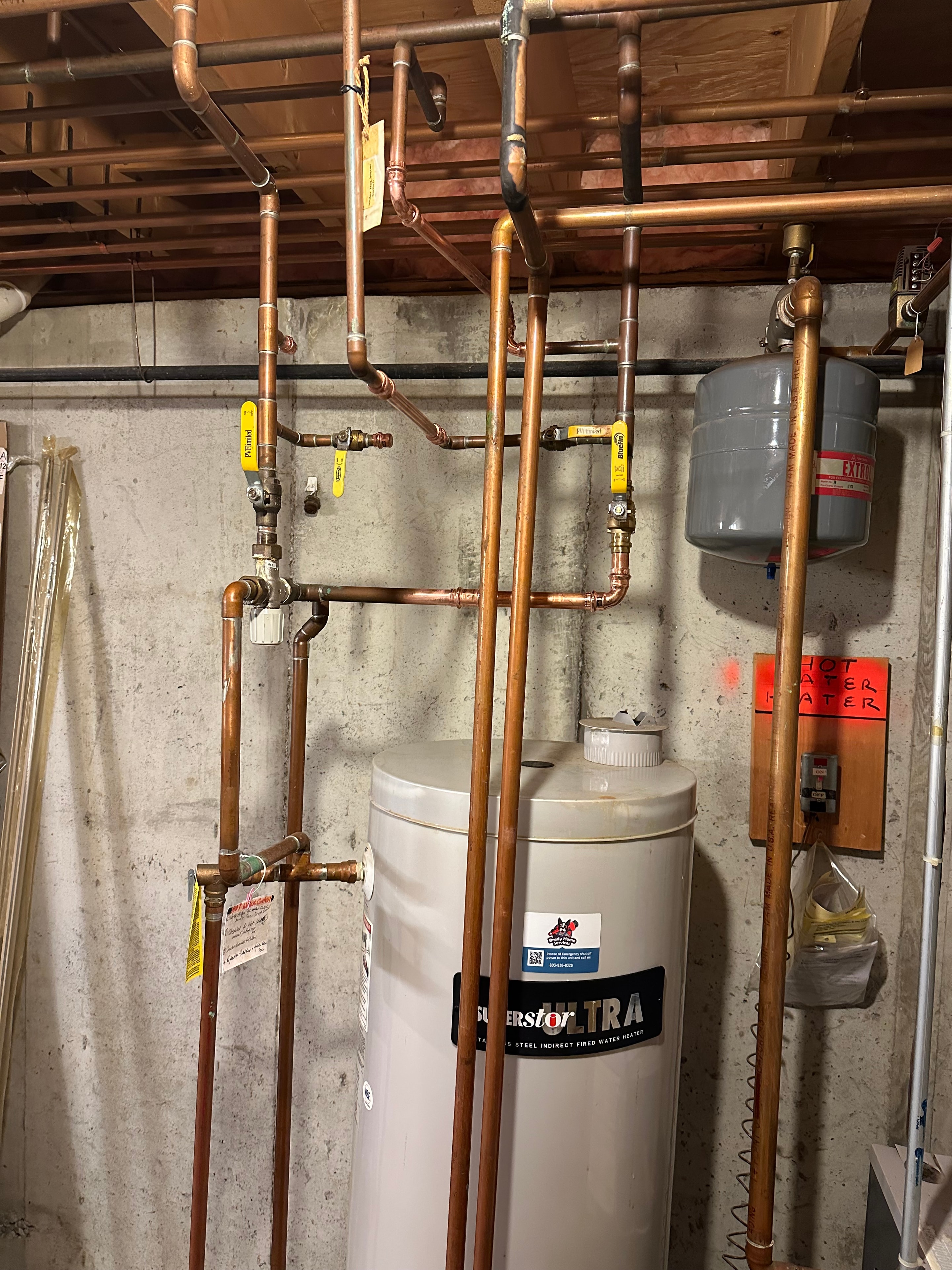 Water Line Repair in New London, NH — after, detail view