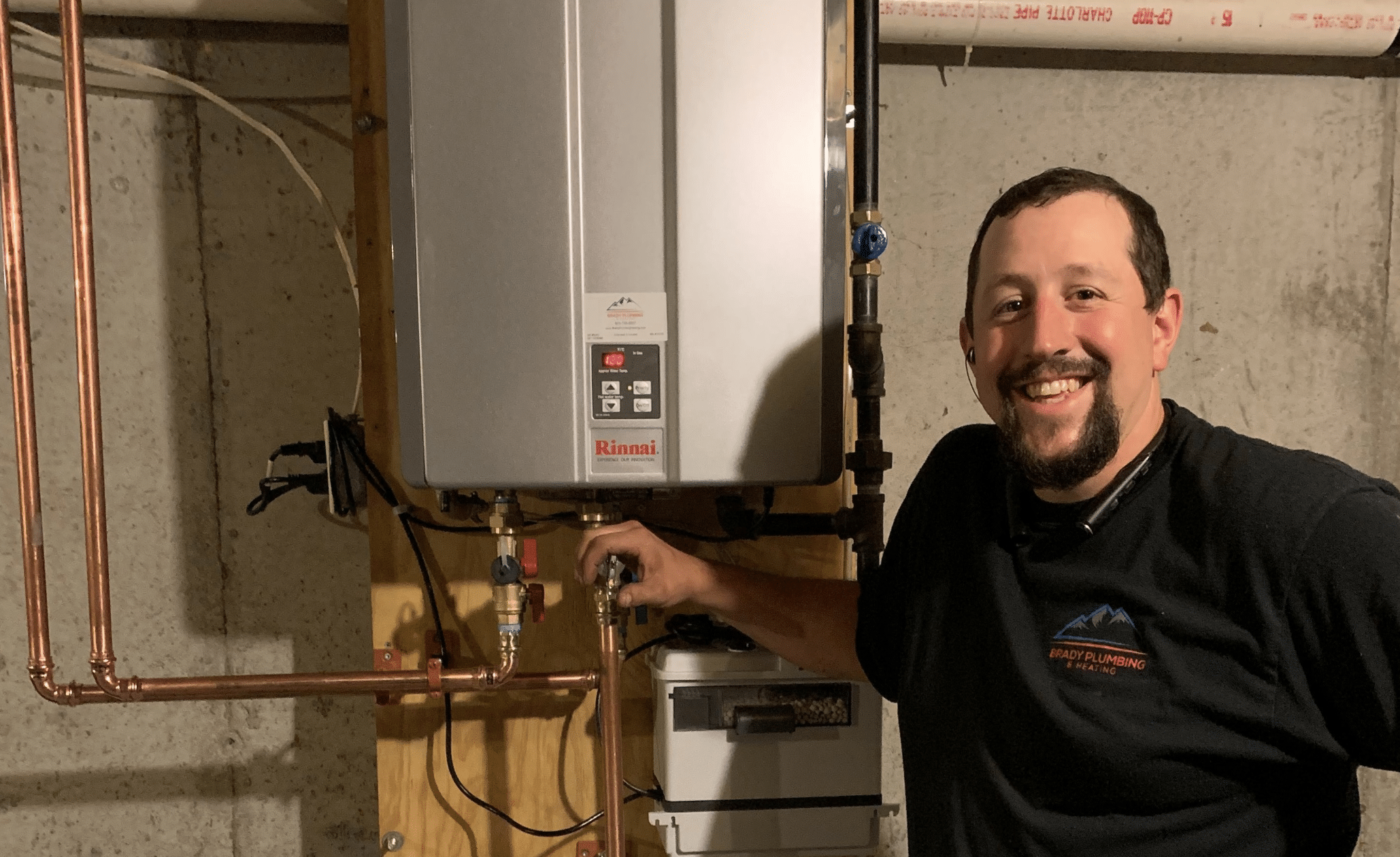 tankless water heater installation service